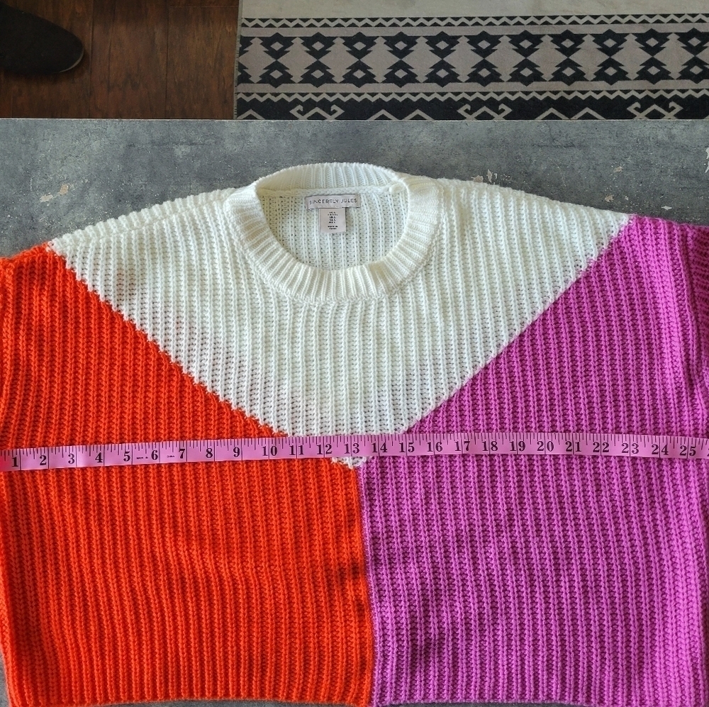 Sincerely Jules Color Block Sweater - Picture 4 of 5